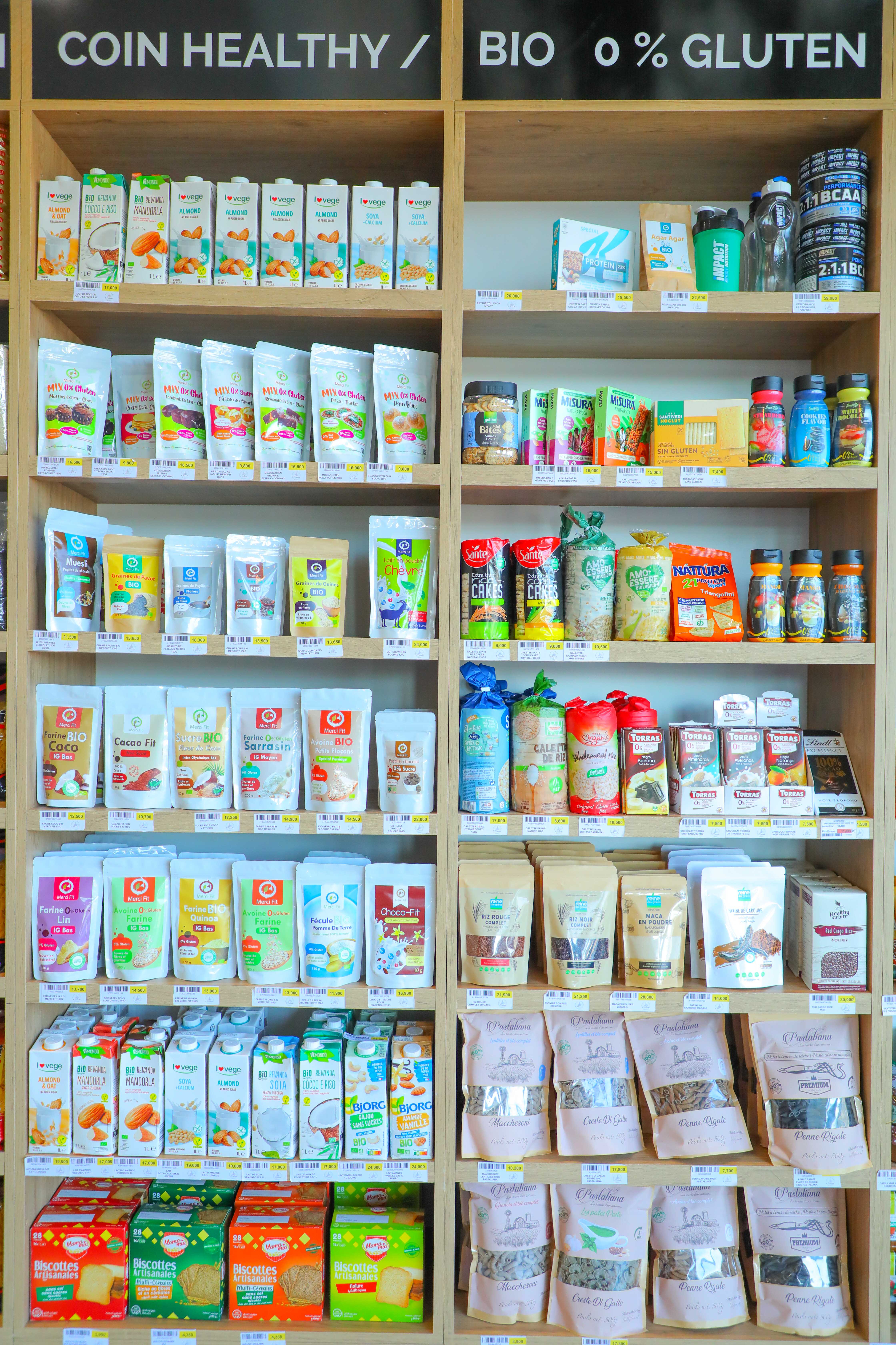 Intérieur du magasin